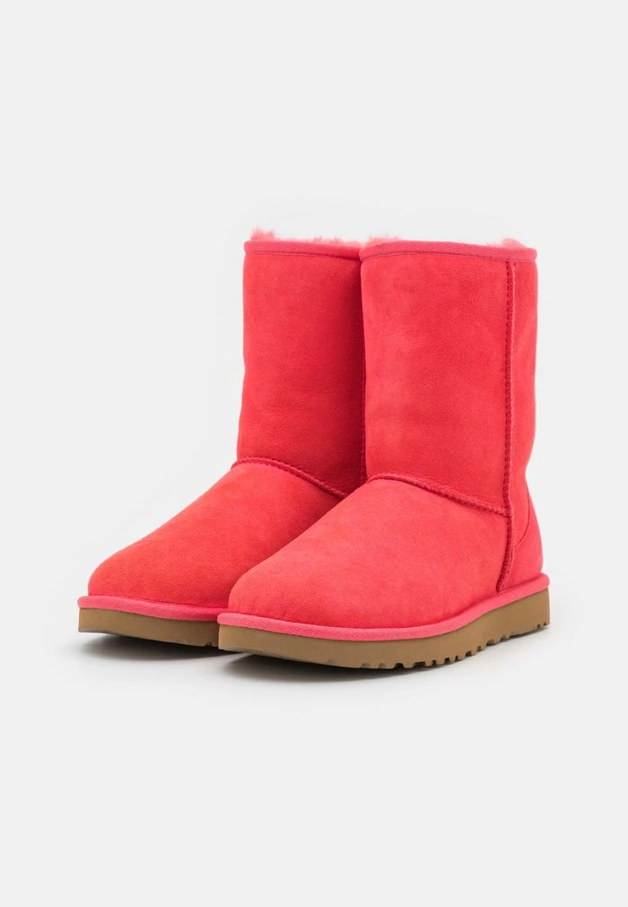 UGG CLASSIC SHORT - Classic Ankle Boots - Nantucket Coral - Image 3