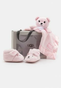 UGG BIXBEE AND LOVEY BEAR STUFFIE SET - Baby Gifts - Seashell Pink