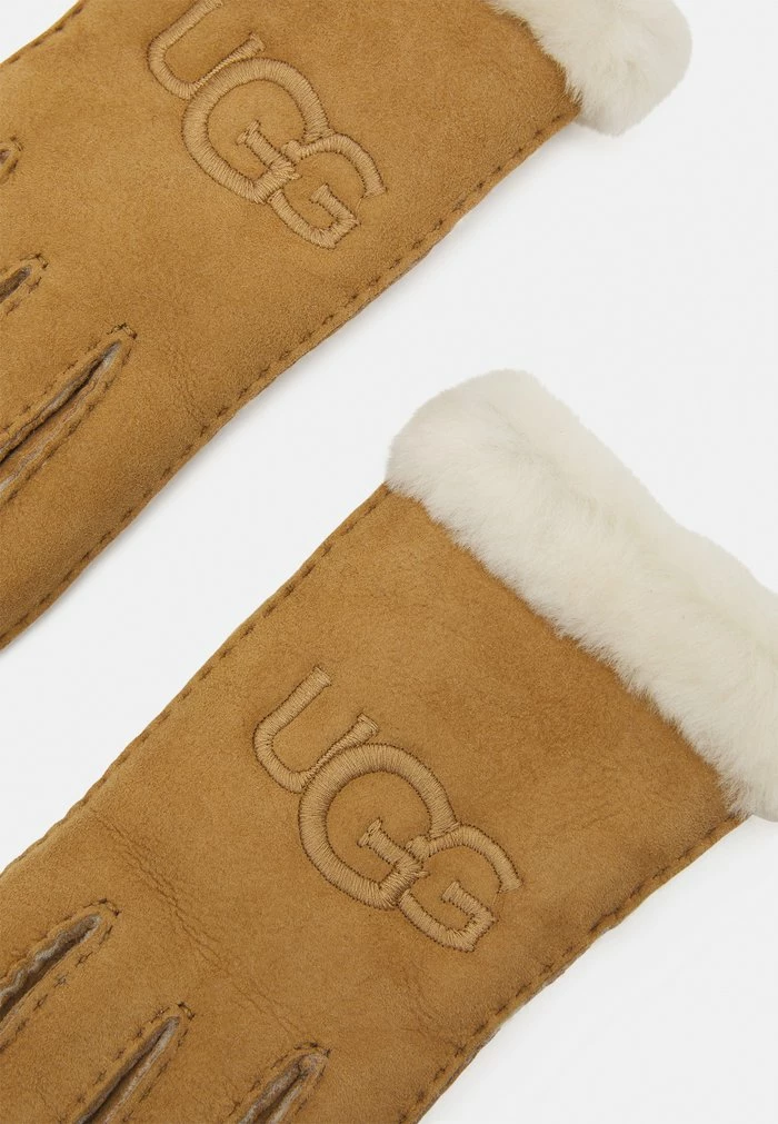 UGG EMBROIDER GLOVE - Gloves - Chestnut - Image 3