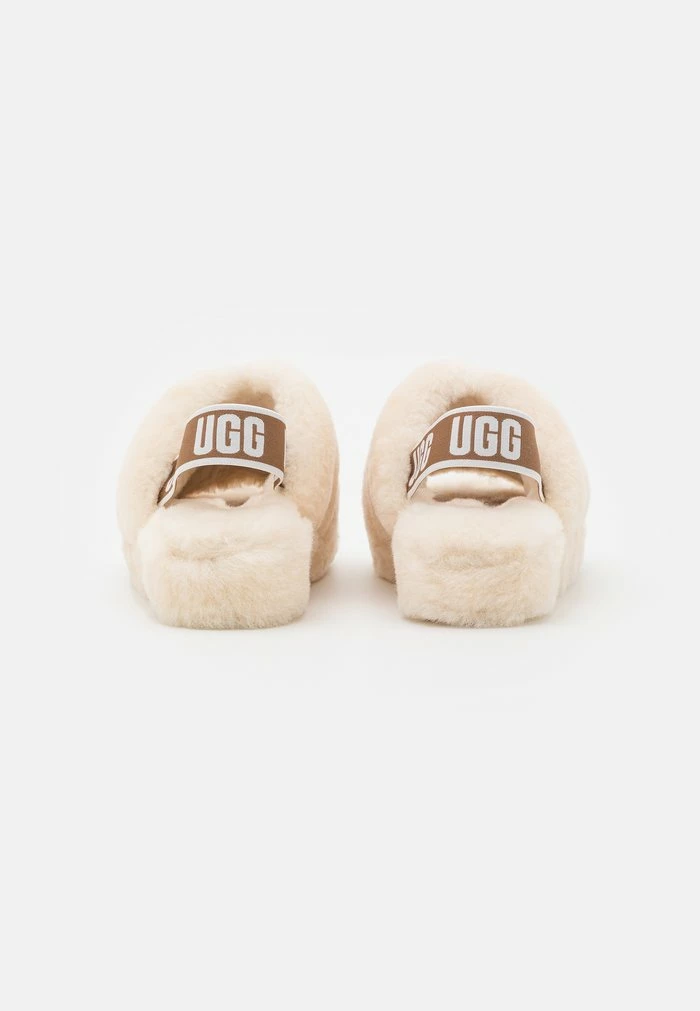UGG FLUFF YEAH SLIDE - Platform Sandals - Natural - Image 4