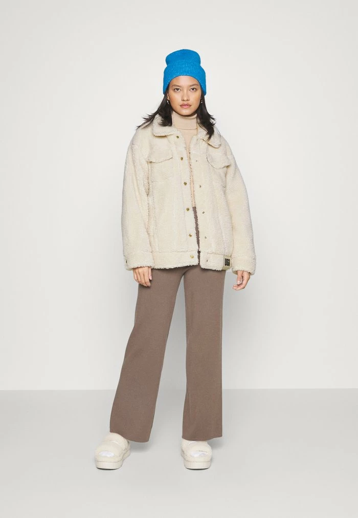 UGG FRANKIE SHERPA TRUCKER JACKET - Winter Jacket - Natural - Image 2