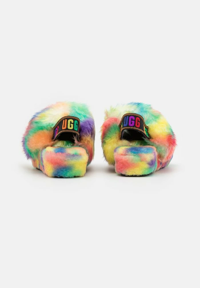 UGG FLUFF YEAH PRIDE UNISEX - Platform Sandals - Rainbow - Image 3