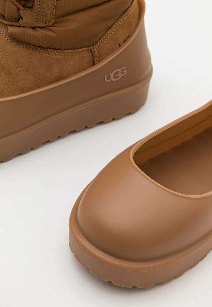 UGG CLASSIC MINI LACE UP WEATHER - Winter Boots - Chestnut - Image 6