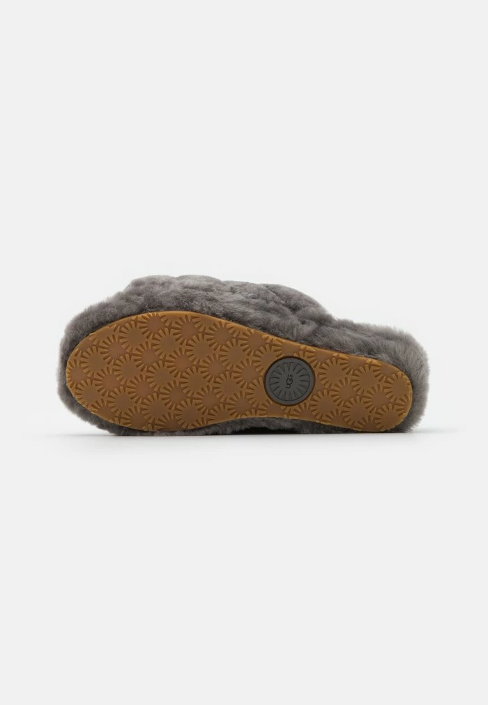 UGG FLUFF YEAH SLIDE - Slippers - Charcoal - Image 5