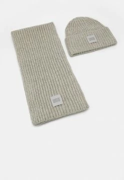 UGG CHUNKY SET - Scarf - Light Grey