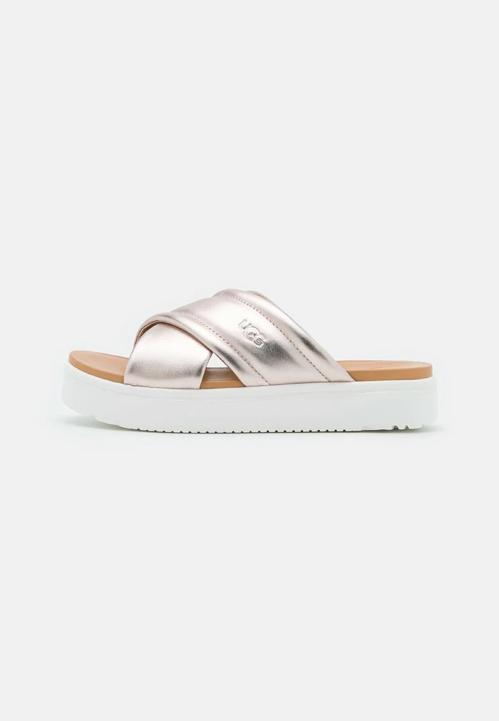UGG ZAYNE CROSSBAND - Mules - Rose Gold Metallic - Image 2