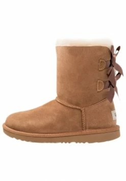 UGG BAILEY BOW II - Lace-up Ankle Boots - Chestnut