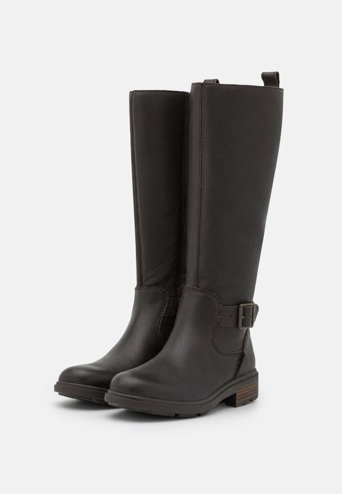 UGG HARRISON TALL - Cowboy/Biker Boots - Dark Brown - Image 3