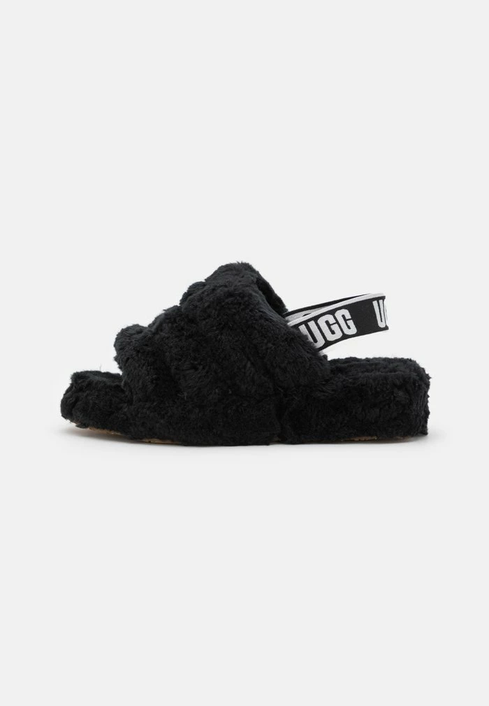 UGG FLUFF YEAH FUZZ SUGAR - Slippers - Black - Image 2