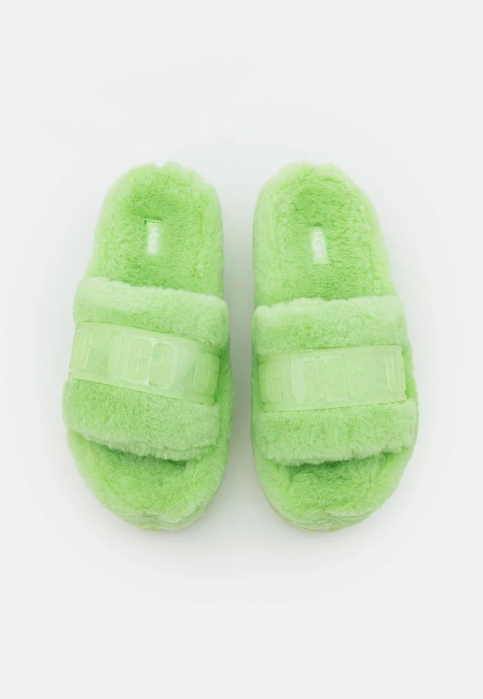 UGG FLUFFITA CLEAR - Slippers - Parakeet Green - Image 6