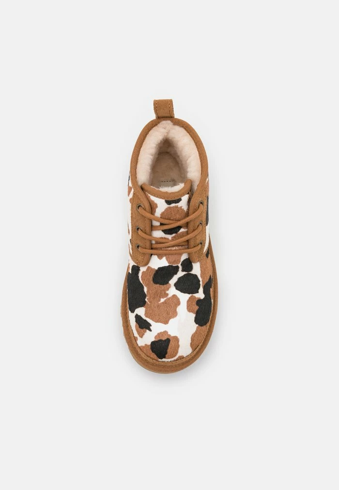 UGG NEUMEL COW PRINT - Lace-up Ankle Boots - Chestnut - Image 5