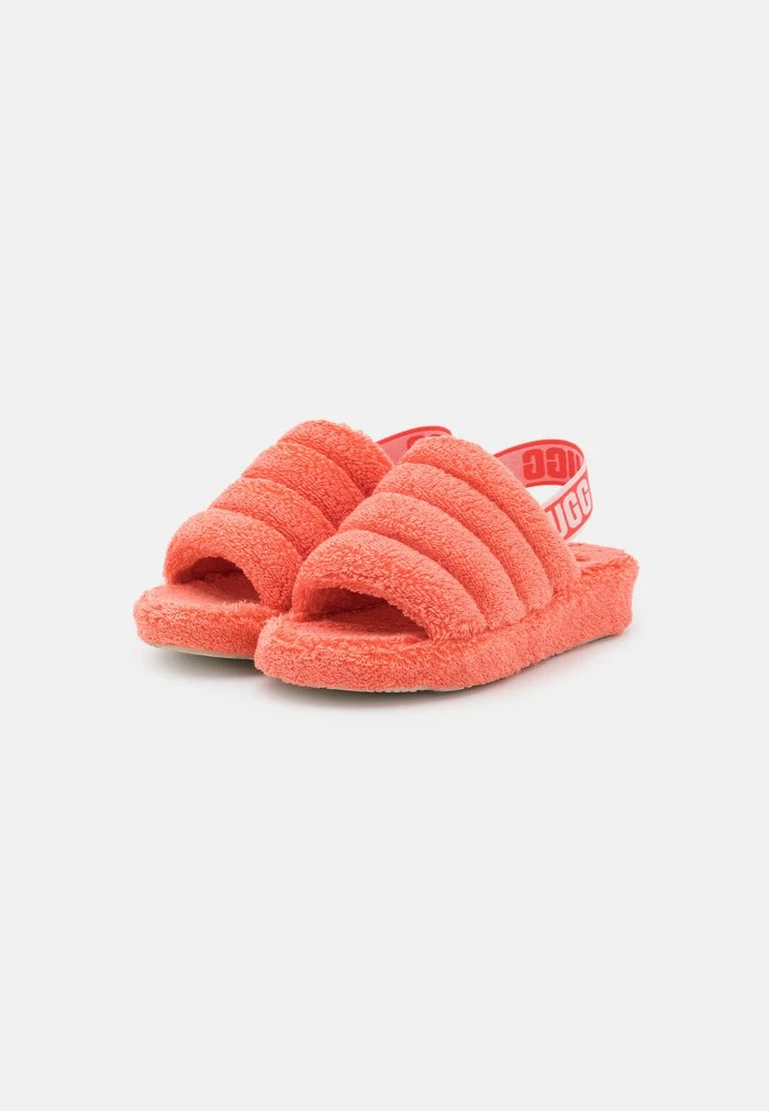 UGG FLUFF YEAH VEGAN - Platform Sandals - Peach Bliss - Image 3