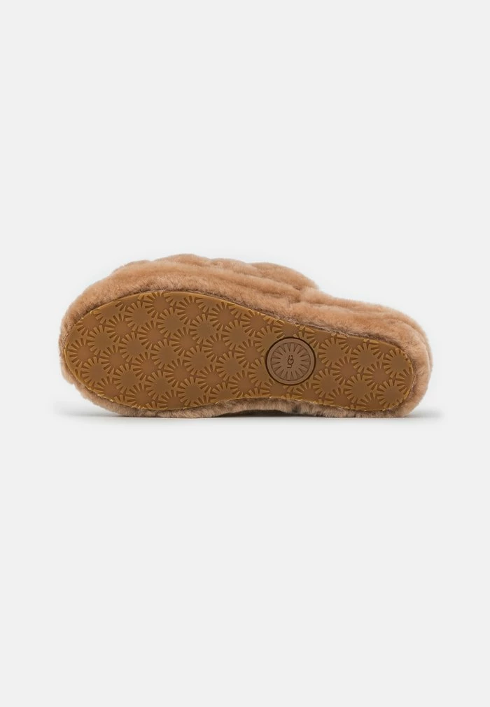 UGG FLUFF YEAH SLIDE - Platform Sandals - Chestnut - Image 5