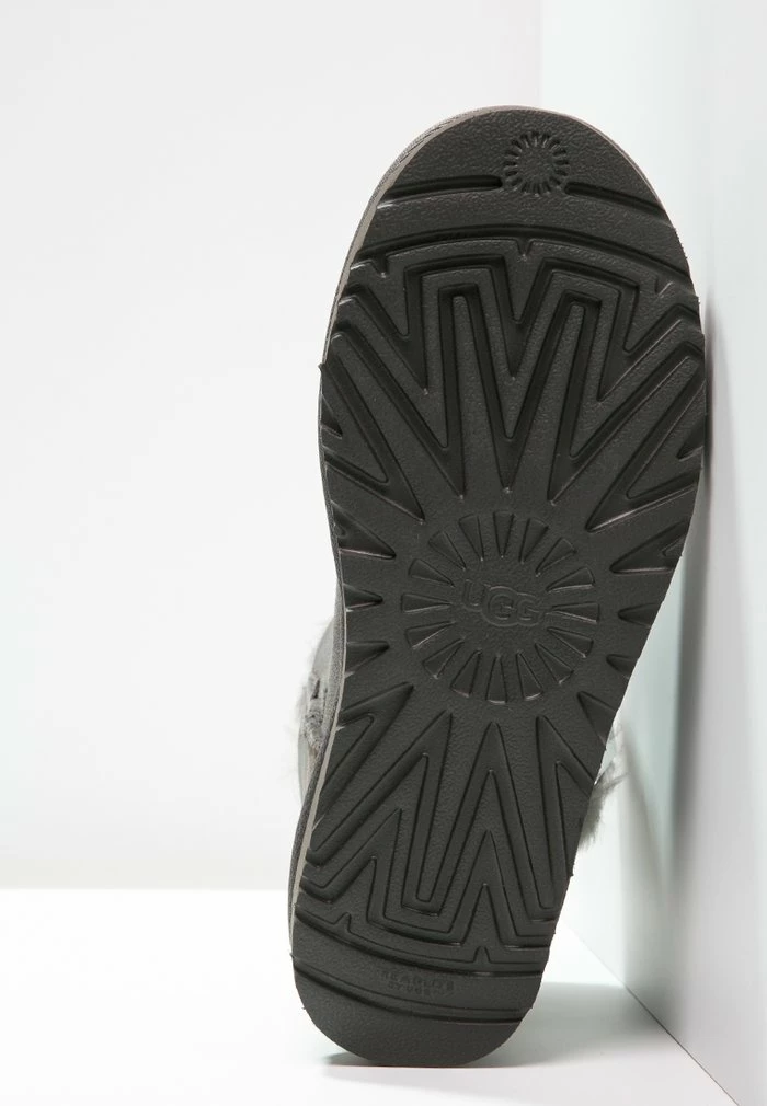 UGG MINI BAILEY BUTTON BLING - Classic Ankle Boots - Grey - Image 6