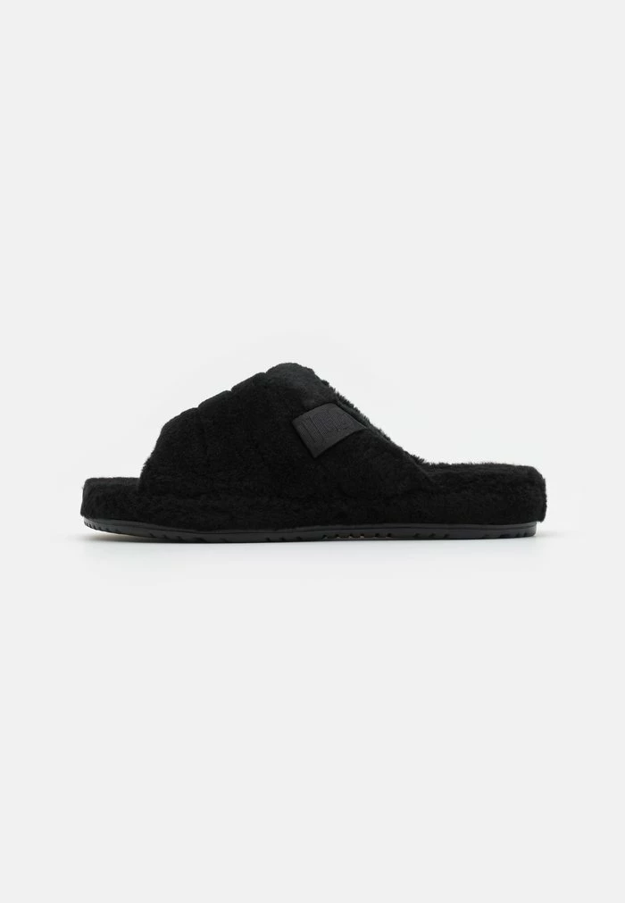 UGG FLUFF YOU UNISEX - Slippers - Black