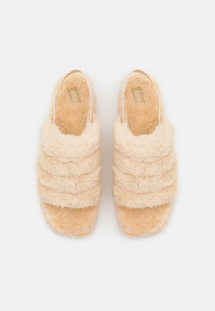 UGG FLUFF YEAH FUZZ SUGAR - Slippers - Natural - Image 5