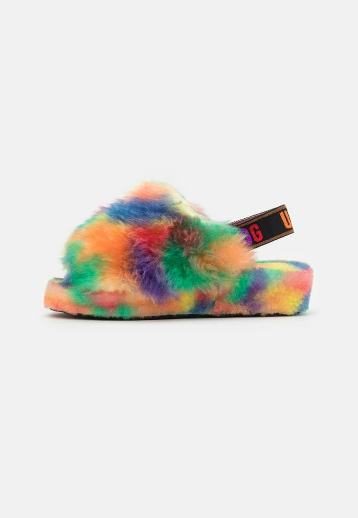 UGG FLUFF YEAH PRIDE UNISEX - Platform Sandals - Rainbow