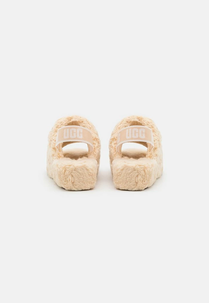 UGG FLUFF YEAH FUZZ SUGAR - Slippers - Natural - Image 3