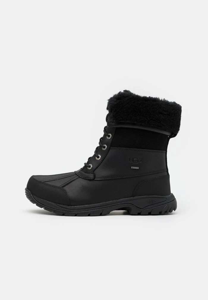 UGG BUTTE - Lace-up Ankle Boots - Black