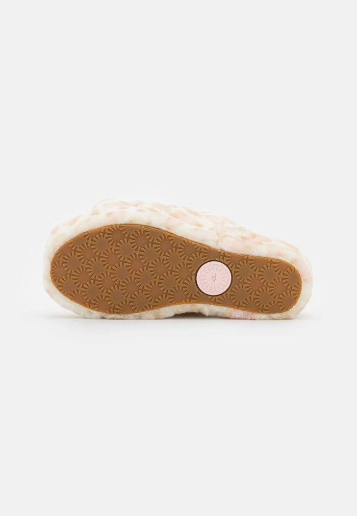 UGG FLUFF YEAH SLIDE PANTHER PRINT - Slippers - White - Image 6
