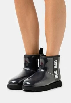 UGG CLASSIC CLEAR MINI - Wellies - Black