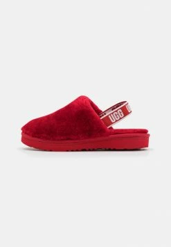 UGG FLUFF YEAH - Sandals - Samba Red