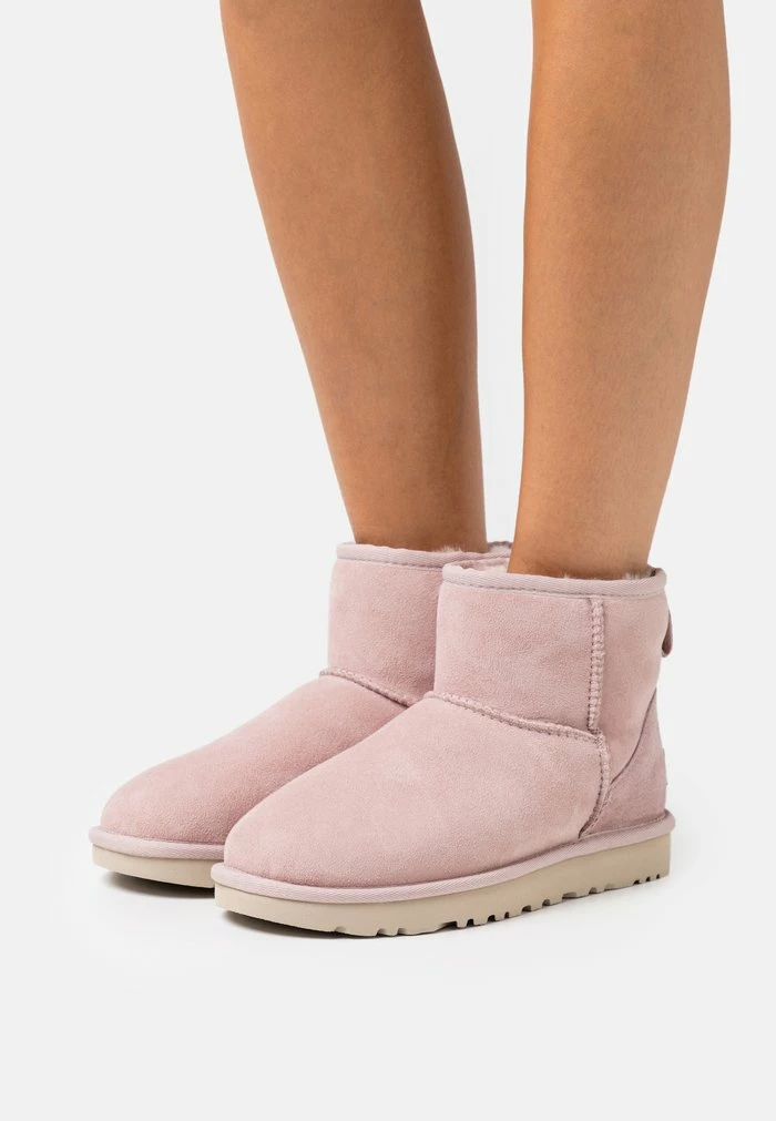 UGG CLASSIC MINI - Classic Ankle Boots - Rose Grey