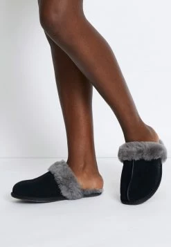 UGG SCUFFETTE - Slippers - Black/grey