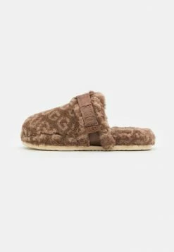 UGG FLUFF IT POP - Slippers - Chestnut