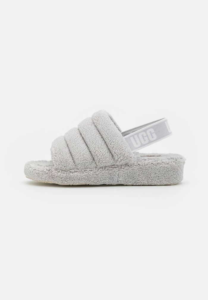 UGG FLUFF YEAH VEGAN - Platform Sandals - Metal Grey - Image 2