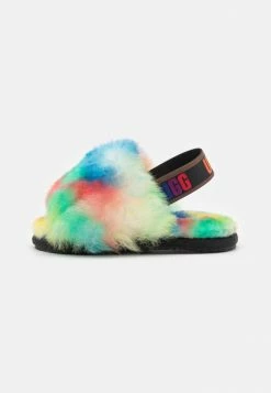 UGG FLUFF YEAH PRIDE UNISEX - Sandals - Rainbow