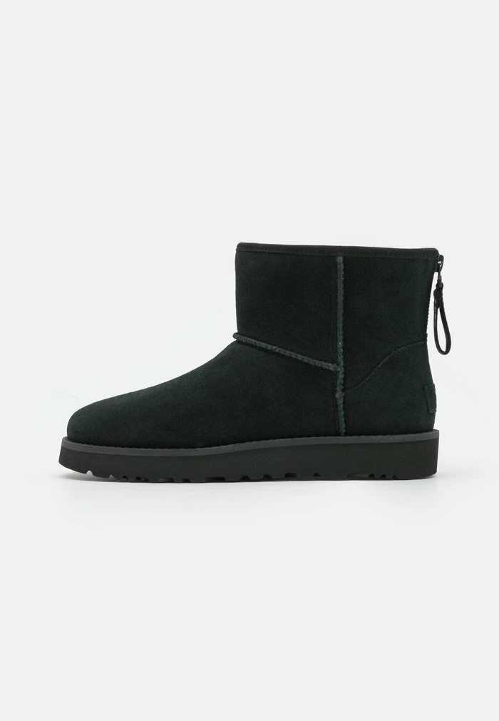 UGG CLASSIC MINI LOGO ZIP - Classic Ankle Boots - Black - Image 2