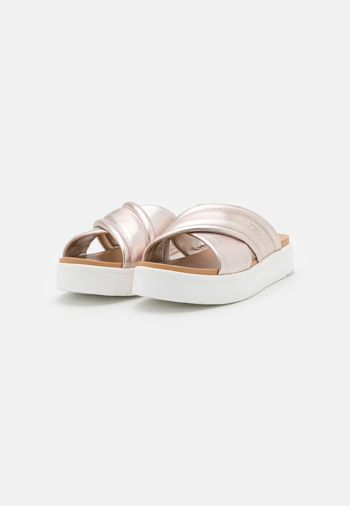 UGG ZAYNE CROSSBAND - Mules - Rose Gold Metallic - Image 3