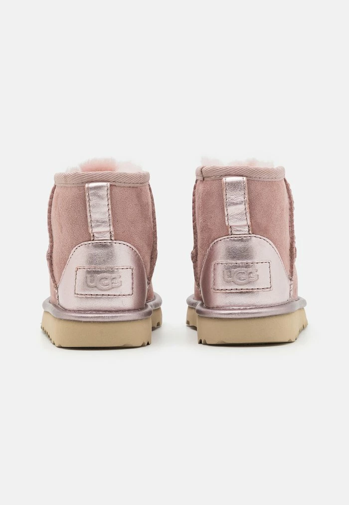 UGG CLASSIC MINI SHINE - Classic Ankle Boots - Rose Grey - Image 3