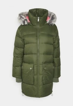 UGG OZZY MID LENGTH PUFFER JACKET - Winter Coat - Seaweed