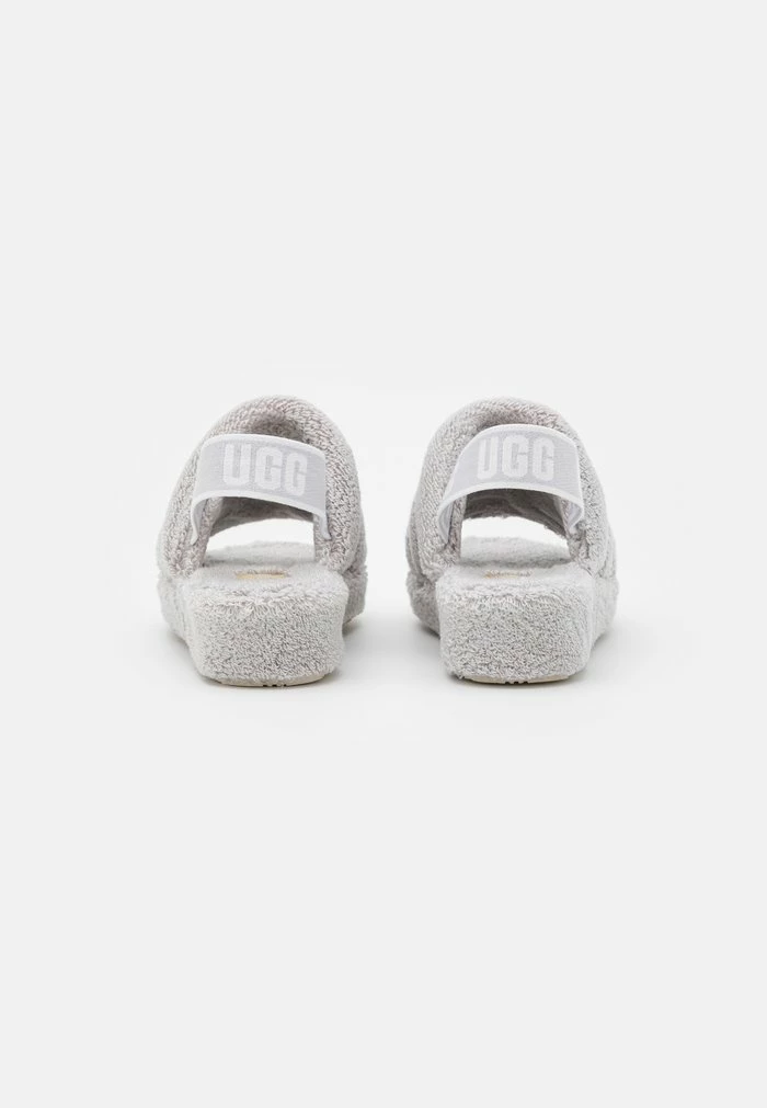 UGG FLUFF YEAH VEGAN - Platform Sandals - Metal Grey - Image 4