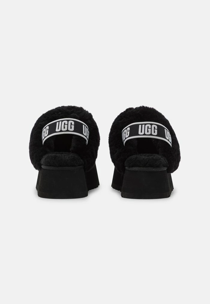 UGG FUNKETTE VALENTINE - Platform Sandals - Black - Image 4