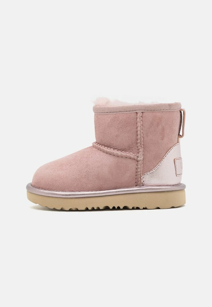 UGG CLASSIC MINI SHINE - Classic Ankle Boots - Rose Grey