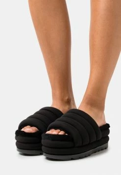 UGG MAXI SLIDE - Slippers - Black
