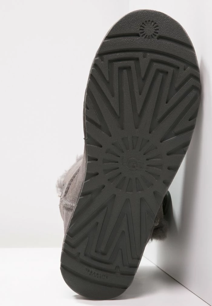 UGG MINI BAILEY BUTTON - Ankle Boots - Grey - Image 5