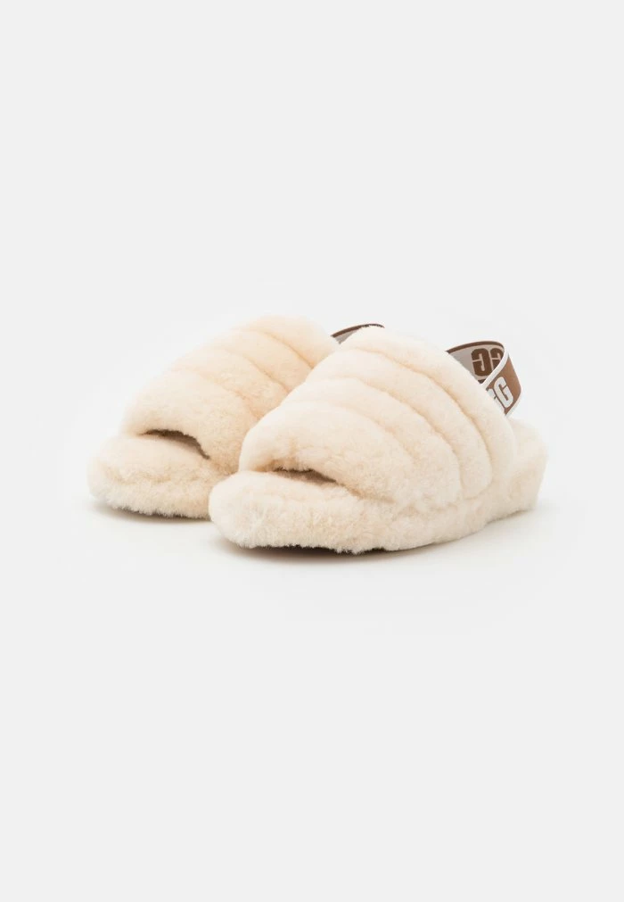 UGG FLUFF YEAH SLIDE - Platform Sandals - Natural - Image 3