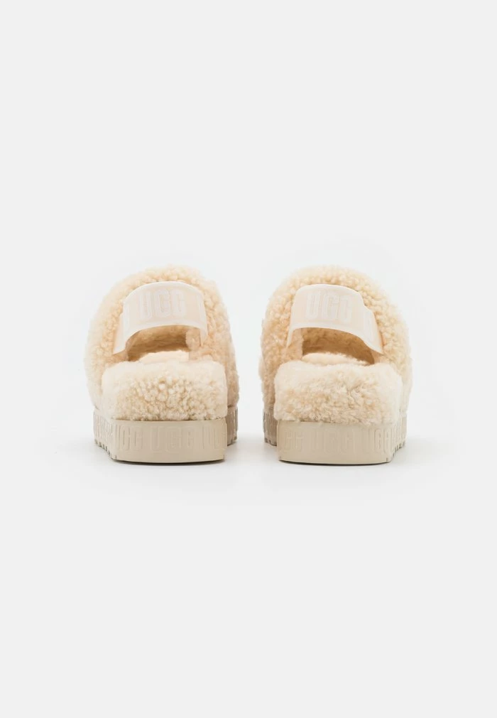 UGG OH FLUFFITA - Platform Sandals - Natural - Image 4