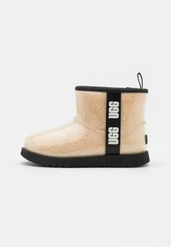 UGG CLASSIC CLEAR MINI II - Wellies - Natural/black