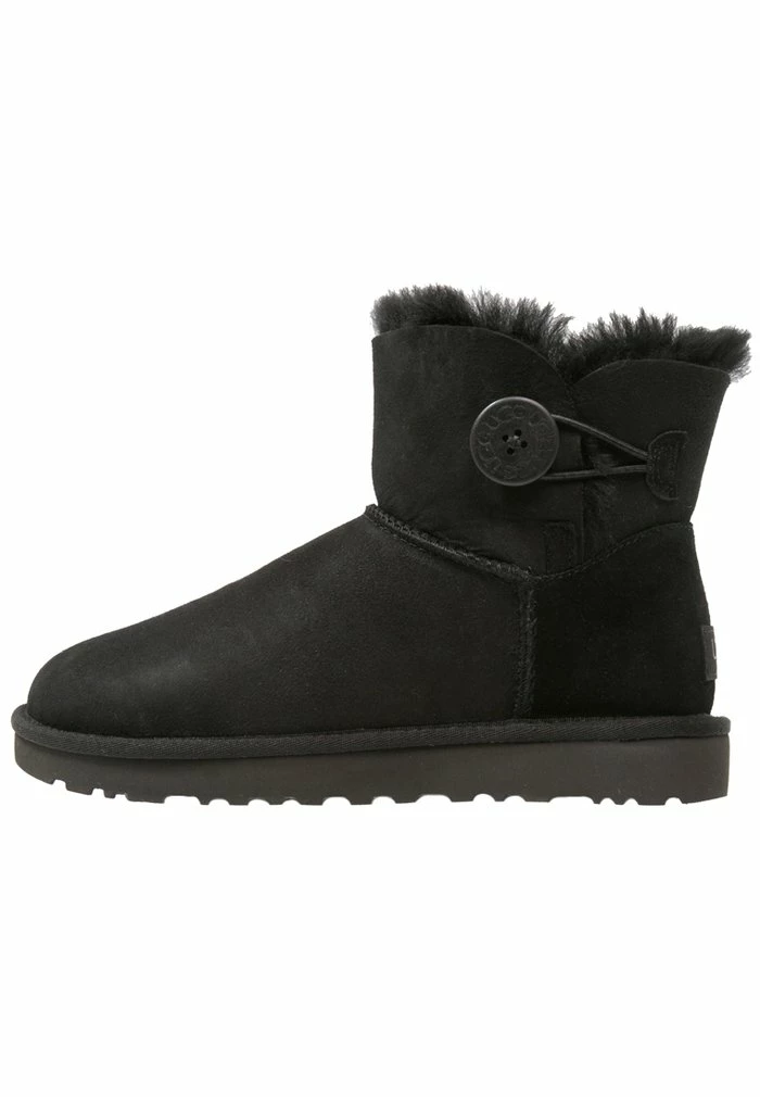 UGG MINI BAILEY BUTTON - Ankle Boots - Black - Image 2